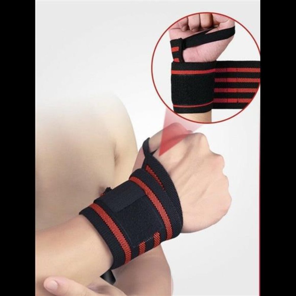 1 Pair Universal Wrist Hand Support Band Brace Compression Joint Pain Relief New - Picture 4 of 9